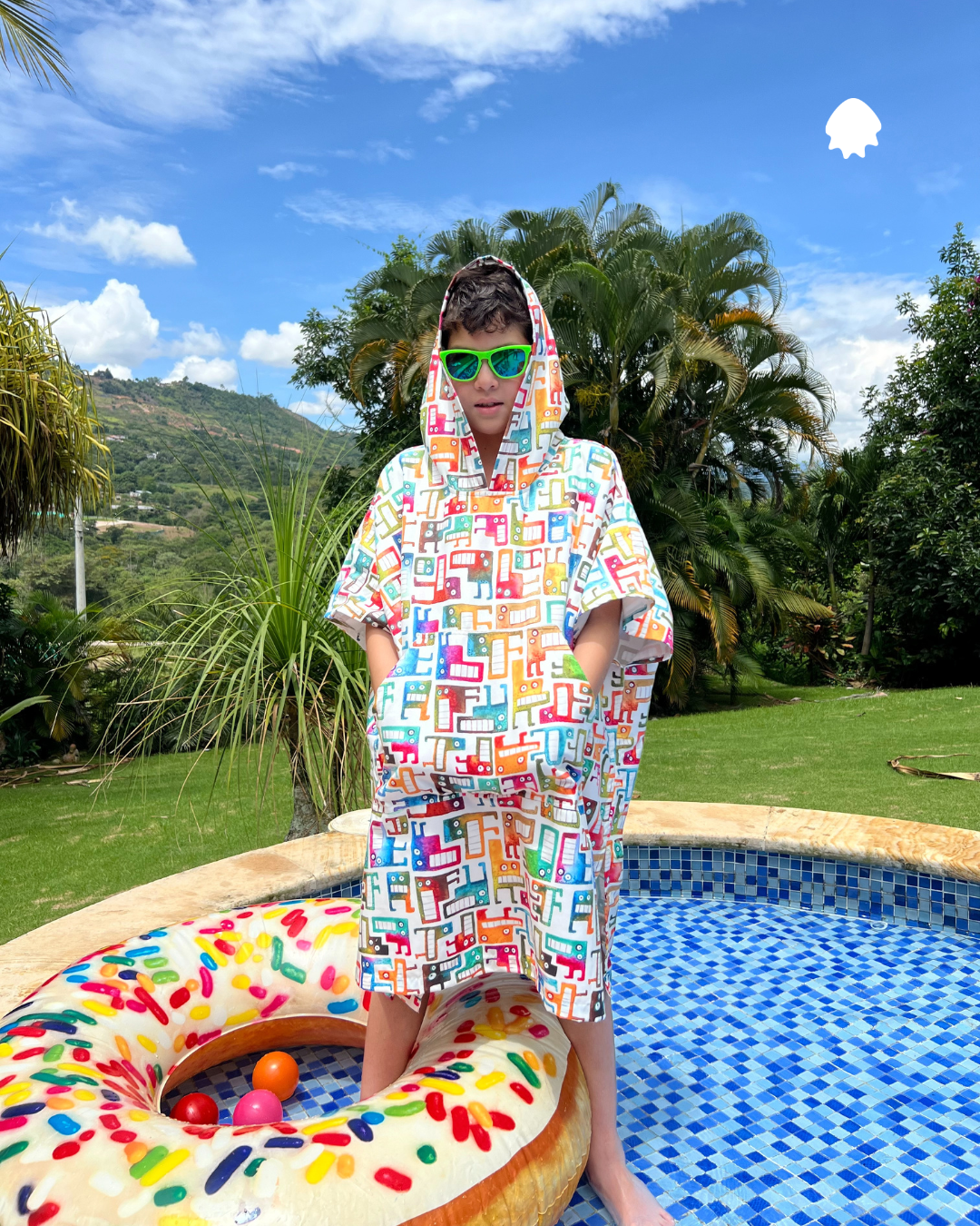 Capa Toalla Junior Montruos