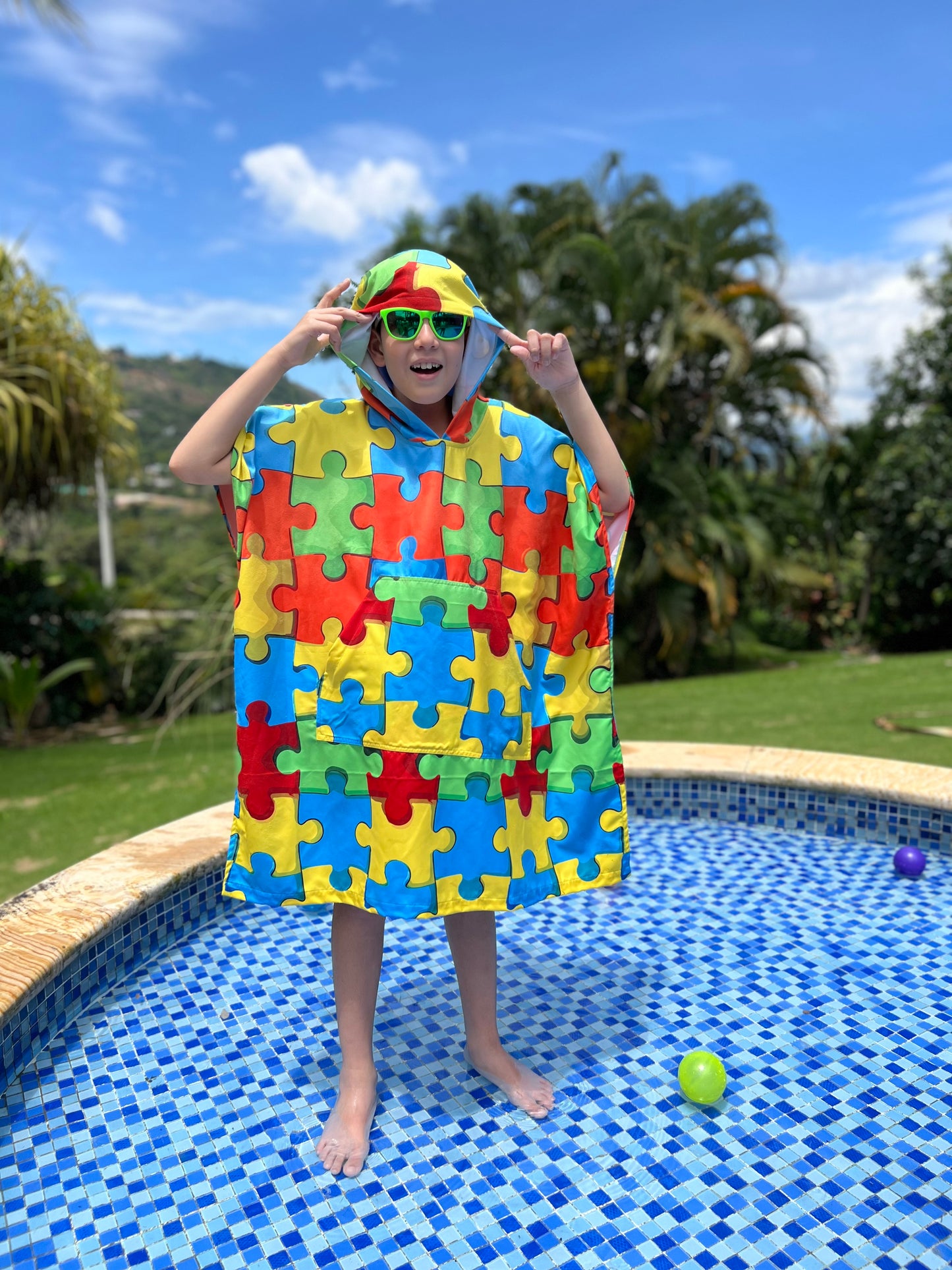 Capa Toalla Rompecabeza