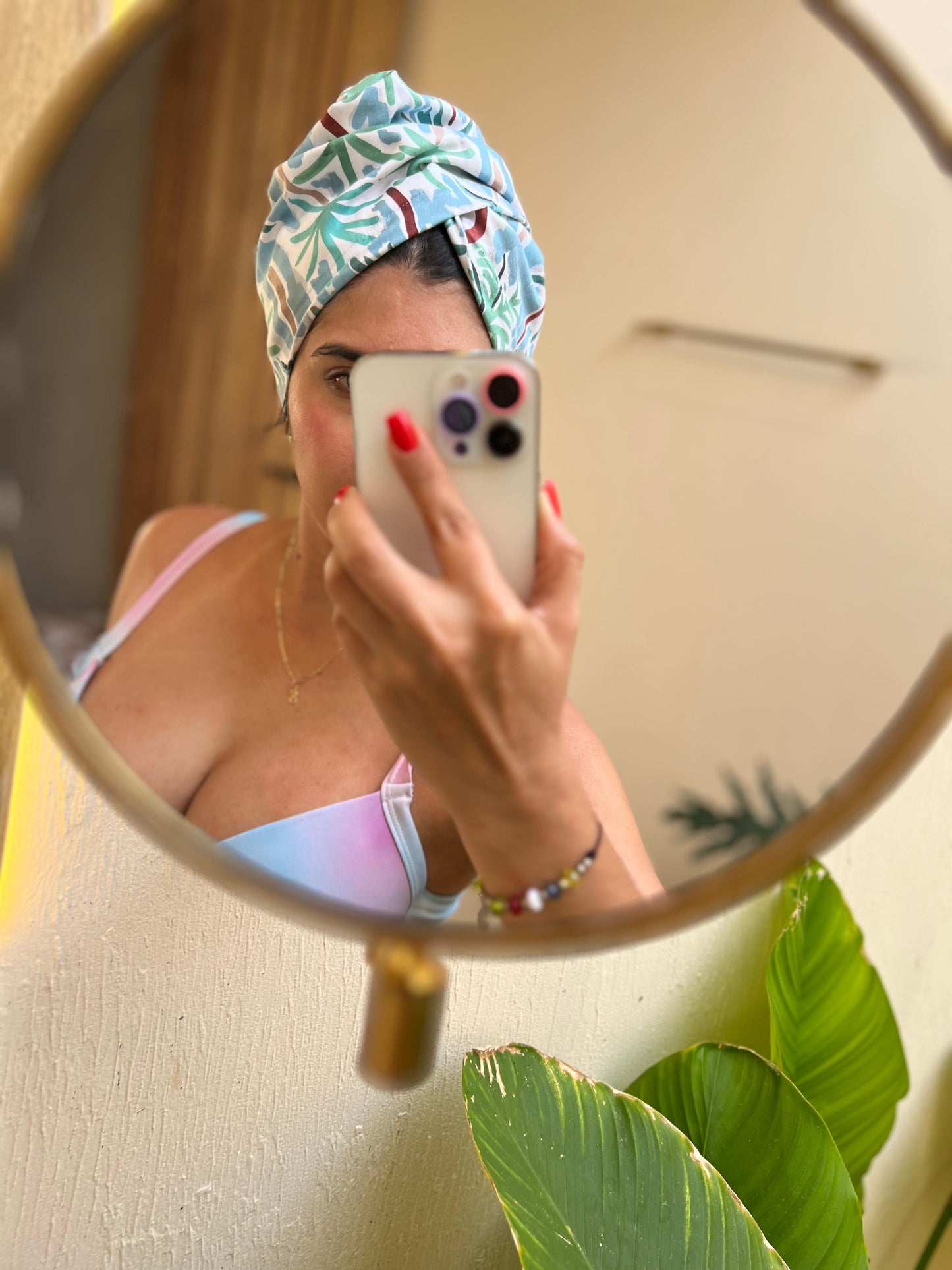 Turbante Palmeras