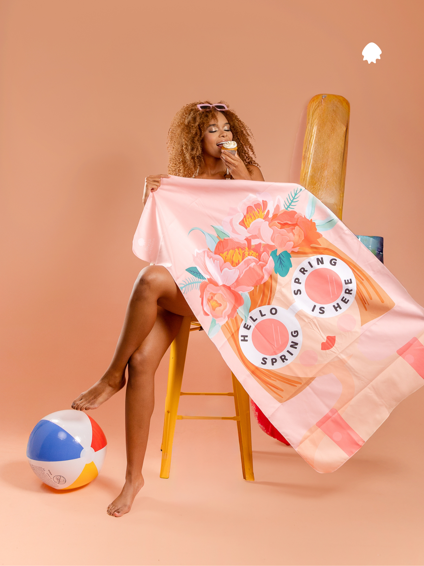 Playera Chica tropical