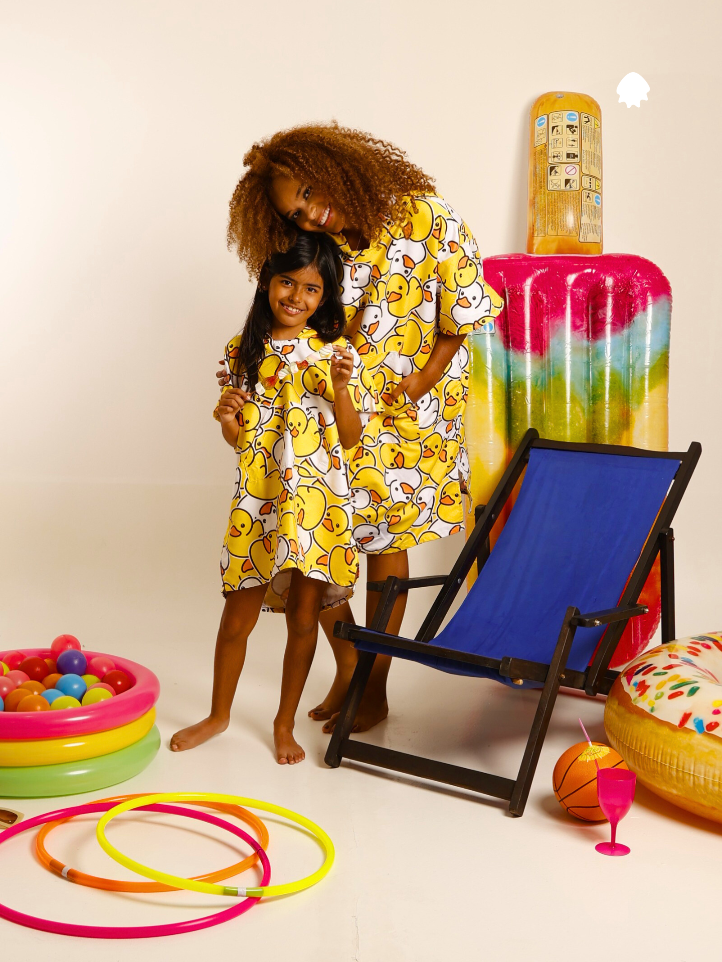 Capa Toalla Adulto Pato de Hule