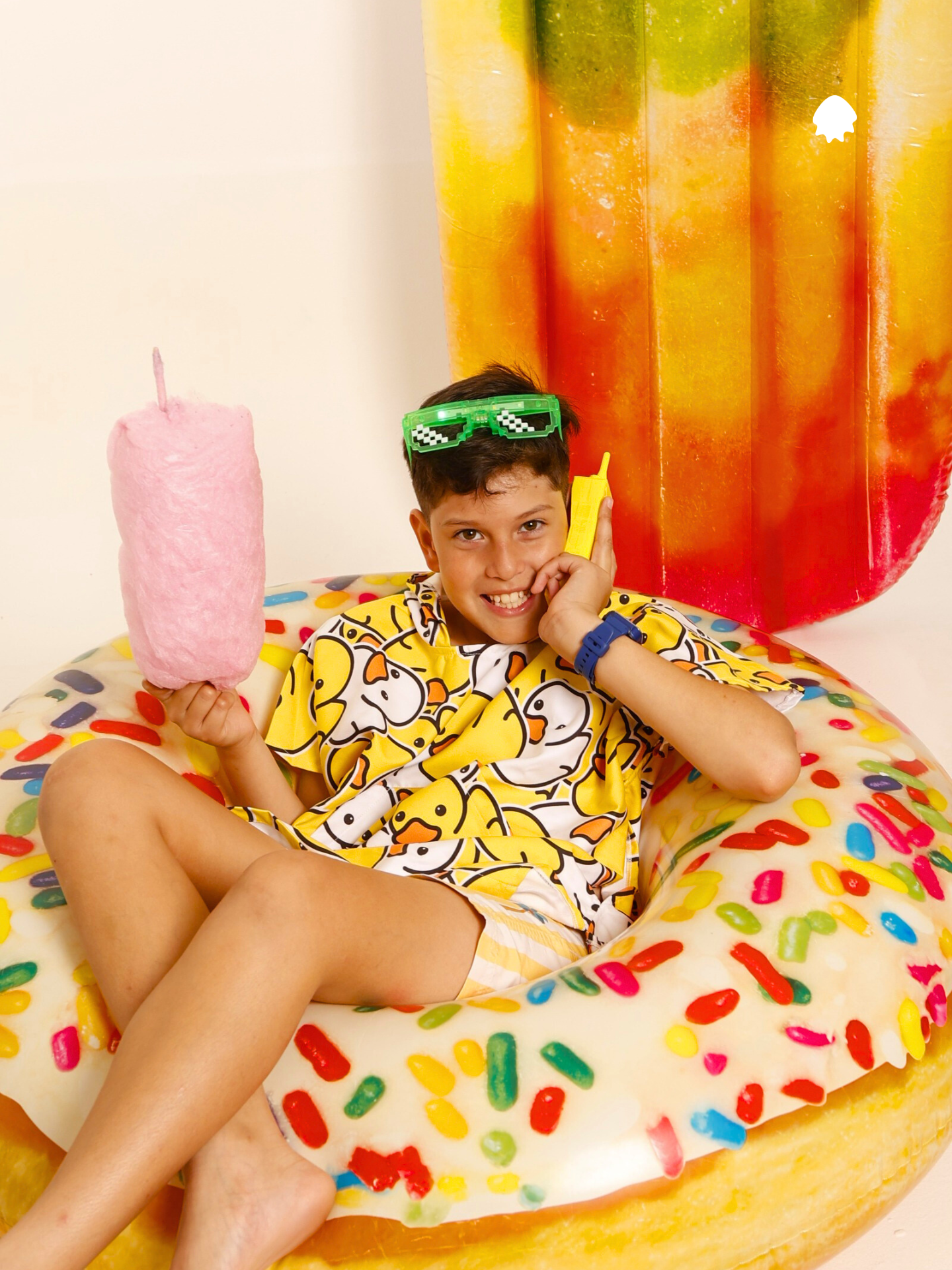 Capa Toalla Pato de Hule